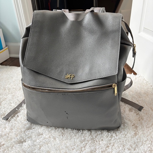 Freshly Picked Handbags - Freshly Picked Diaper Bag in Gray